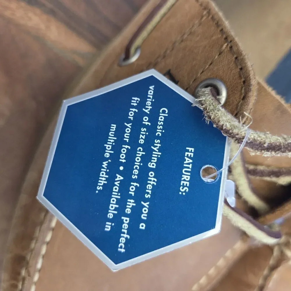 G.H. Bass & Co Seafarer Classic Boat Shoe Docksider Tan Nubuck Men's 11M